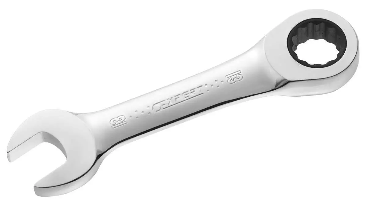 Expert by Facom Metric Stubby Combination Ratchet Spanner Wrench, 14mm - E110918
