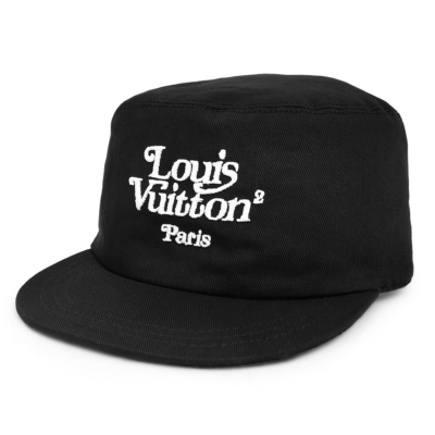 Louis Vuitton × NIGO キャップ MP2731 ペン跡あり LOUIS VUITTON MP2731 NIGO collaboration Squared Newsboy hat
