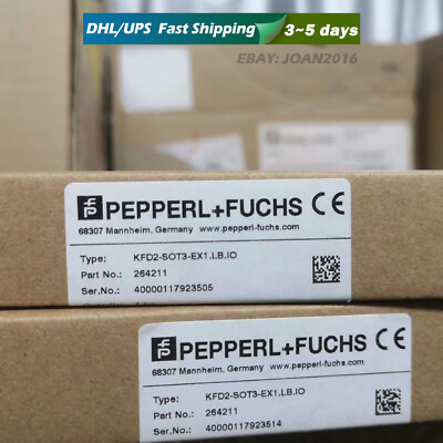 1pc New Pepperl+Fuchs   KFD2-SOT3-Ex1.LB.IO  Switch Amplifier