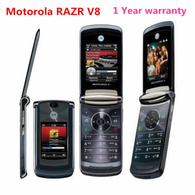 Motorola Java Phone Unlocked Original Motorola Razr 2 V8 2GB 2.0MP Flip Java Cell Mobile ...