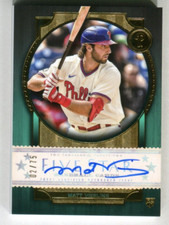 2022 Topps Five Star Autographs Aqua FSAMV Matt Vierling 2/75 Phillies A42 497