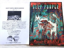 Deep Purple / Moments of Abandon  1998 / Japan Tour Program Book /  With Flyers