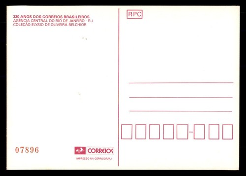 Mayfairstamps Brazil FDC 1993 Post Office 330 Yrs Correios Brasileiros First Day - Picture 2 of 2