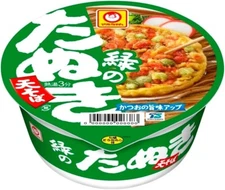 Maruchan green tanuki tempura soba 101g x 12 pieces /Noodles /Direct from Japan
