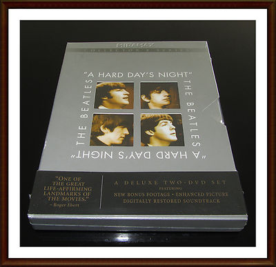 THE BEATLES ''A HARD DAY'S NIGHT'' Deluxe 2-DVD Set (USA) MIRAMAX - NEU -