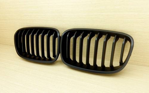 2011-2014 Matte Black For BMW 1 Series F20 F21 M Performance Sport Front Grill - Picture 4 of 7