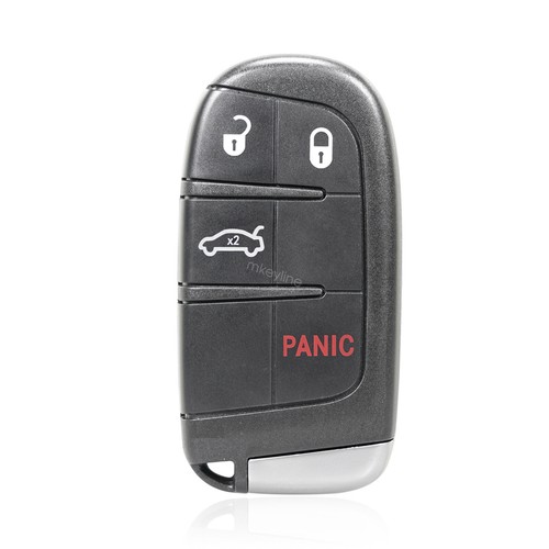 FOR 2011-2018 DODGE CHARGER 4 BUTTON REMOTE SMART KEY FOB 68051387 M3N-40821302 - Foto 3 di 6