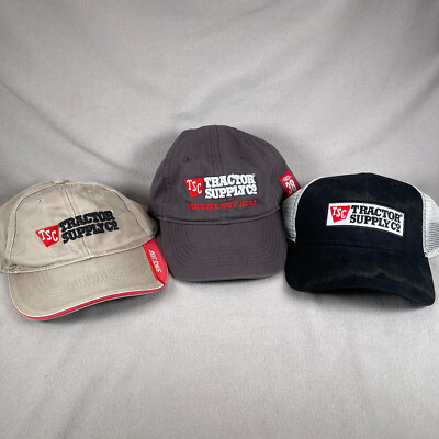 #ad Tractor Supply Hat Mens One Size Multicolor Strapback Cap Work Wear $16.00