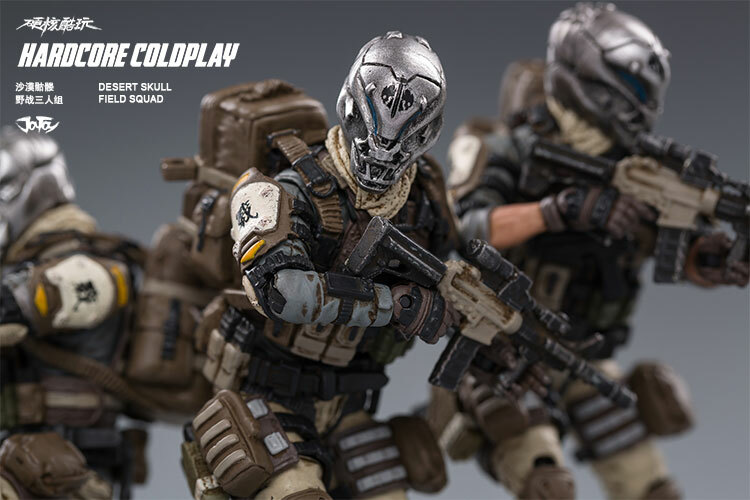 JOYTOY1/18 Action Figure 3PCS US Marine corps Special forces