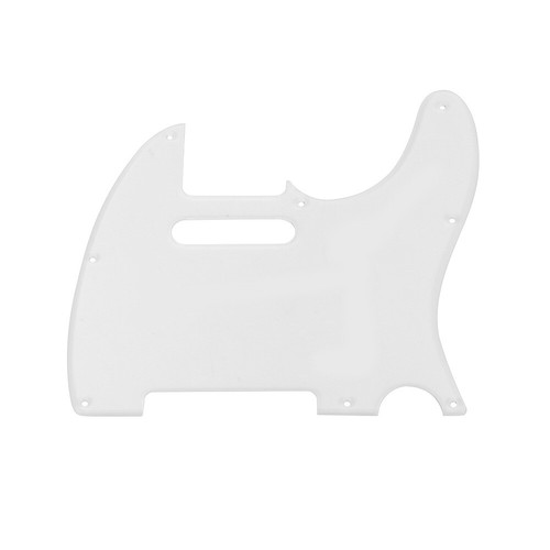 Pickguard acrilico trasparente 8 fori per chitarra elettrica Telecaster TL Style Stati Uniti - Foto 8 di 11