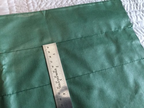 Curtain Valance 90" X 17" Green 142 - Picture 2 of 6