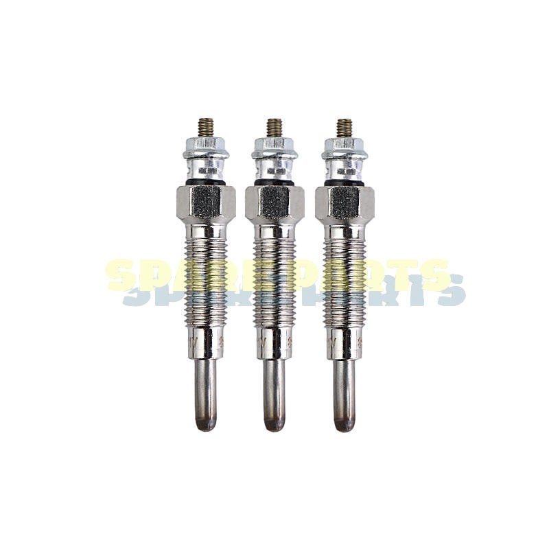 3X Glow Plug 15221-65510 15401-65510 For Kubota L1501 L185DT L295F L245H L245F