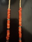 Pooka Shell With Turquoise Necklace — photo 6