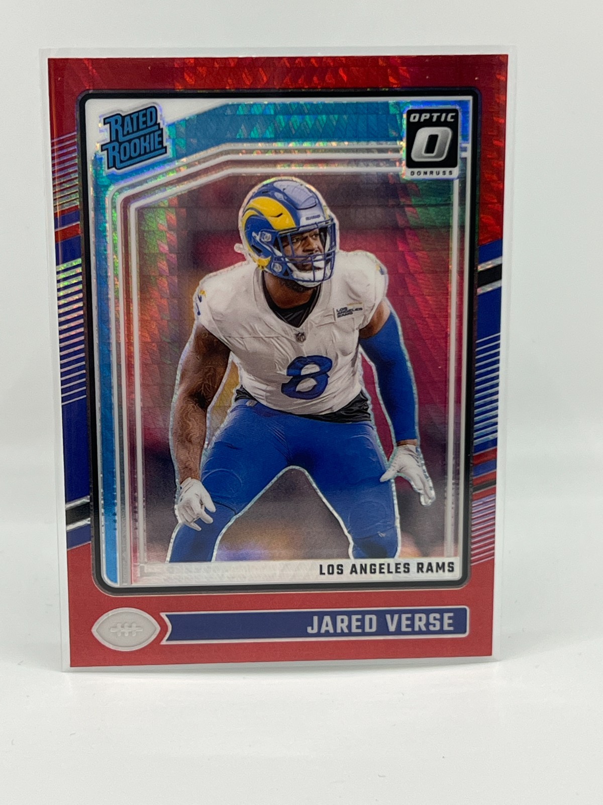 2024 Panini Donruss Optic - Jared Verse #242 Red Hyper (RC)
