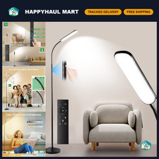 Dimmable LED Floor Lamp with Remote Touch Control, Bright Reading Light, 2700K