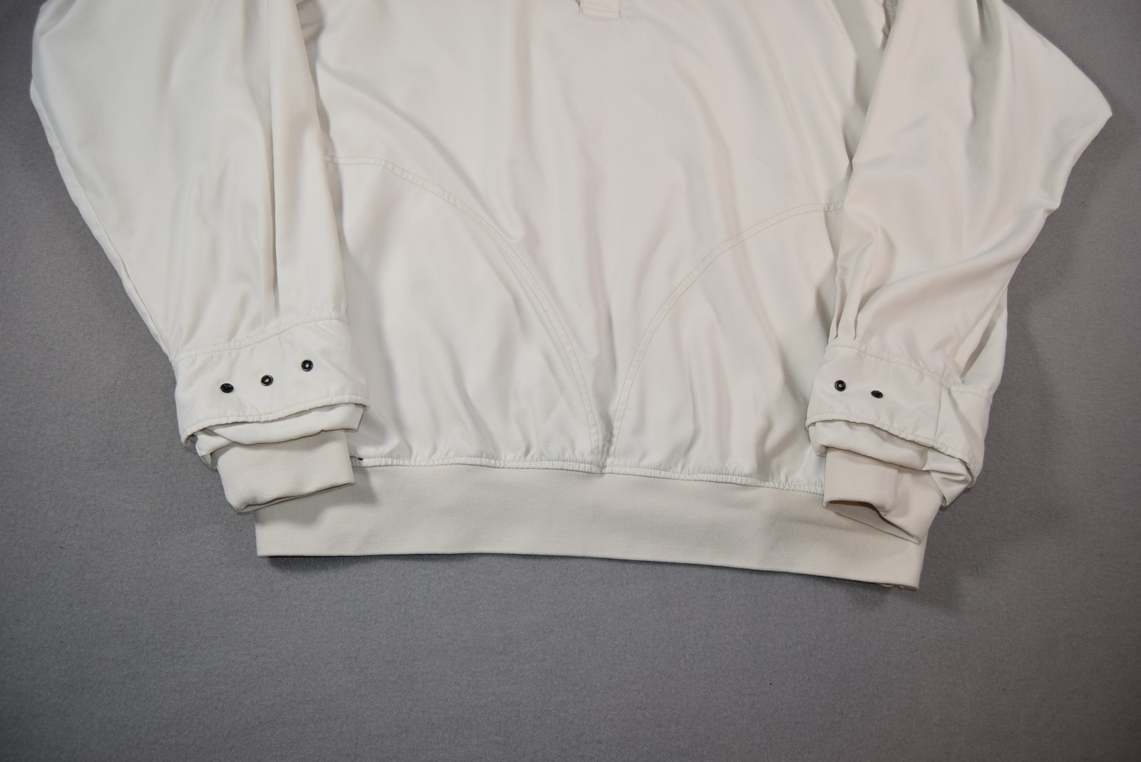 Zero Restriction Jacket Mens XL White Lightweight Windshirt Golf Pullover