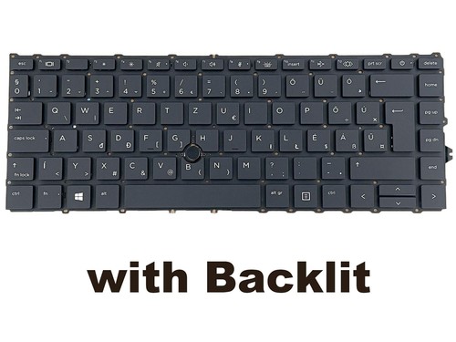 Teclado húngaro retroiluminado Magyar QWERTZ HUN para HP EliteBook 840 G7 840 G8 - Imagen 3 de 9