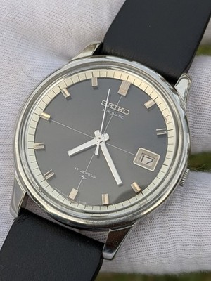 Rare Vintage Seiko 5 Automatic 7005-8070 Date indicator Mens