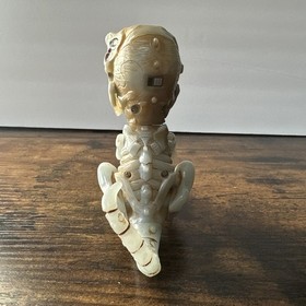 DOOM WowWee Fingerling Untamed Raptor Dinosaur Skeleton Dino TESTED WORKS 5"