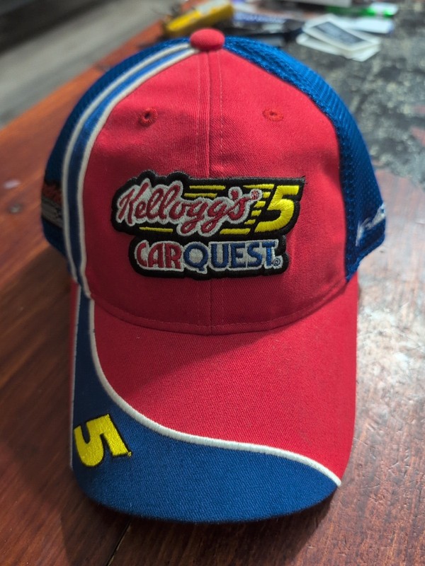 Mark Martin NASCAR #5 Kellogg’s Carquest Hendrick Motorsports Baseball Hat