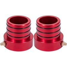 Front Axle Tube Seal Pair For Jeep Dana 30 44 Mg21103 Red Anodized Billet 