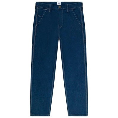 lee 112374771 carpenter rinse denim herren jeans dunkelblau