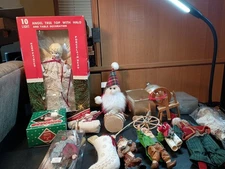 Lot Of 17  Adorable Assorted Christmas Ornaments