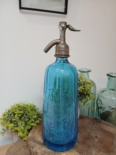 Vintage French Soda Syphon, French Collectable Glass, Kitchen Decoration