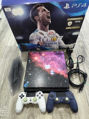 Sony PlayStation 4 Slim 1 TB Inkl. 2 Controller 10 Spiele Top Zustand