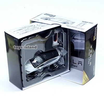 Tomica Limited Vintage NEO TESLA MODEL X PLAID White HK Exclusive