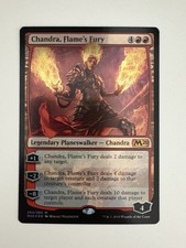 Chandra Flame’s Fury Foil MTG Magic the Gathering Card NM Near Mint M20
