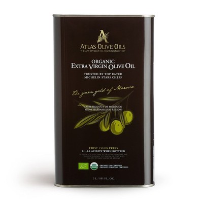 Organic Cold Press Extra Virgin Olive Oil - Polyphenol Rich, Single Farm, Newly