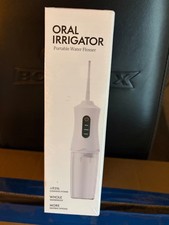 Cordless Rechargeable Water Dental Flosser Oral Irrigator with 3 Modes  4 Tips