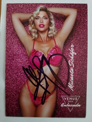 Micaela Schäfer Autogramm Signiert AK Sexy Erotik