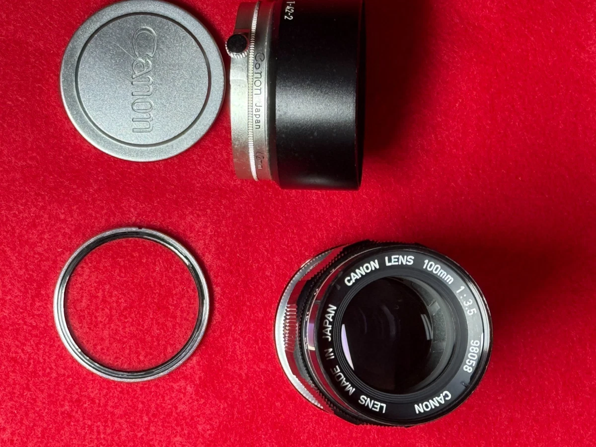 Canon f/3.5 Camera Lenses 100mm Focal for sale | eBay