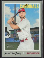 2019 Topps Heritage #414 Paul DeJong Short Print SP