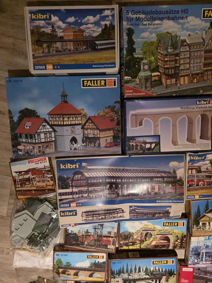 faller gebäude-set h0 Konvolut XXL Modelleisenbahn - Bild 2 von 4