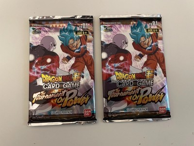 Dragonball Super Card Game Tournament Od Power TOP Booster Pack OVP Sealed Neu
