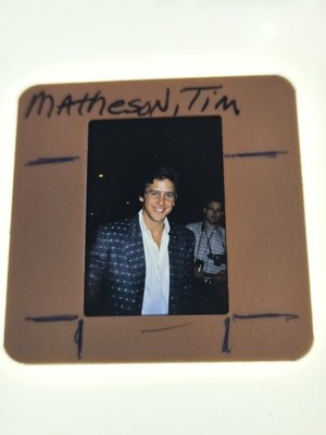 TIM MATHESON ACTOR COLOR TRANSPARENCY 35MM PHOTO FILM SLIDE.