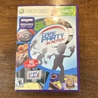 Warner Bros. Game Party In Motion Xbox 360 Kinect Compatible Manual Arcade