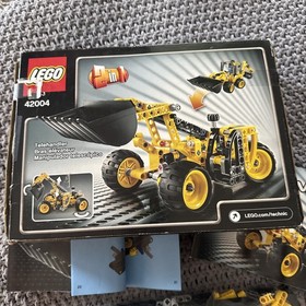 Lego Technic Set 42004 2in 1 Mini Backhoe Loader Complete w/box & instructions