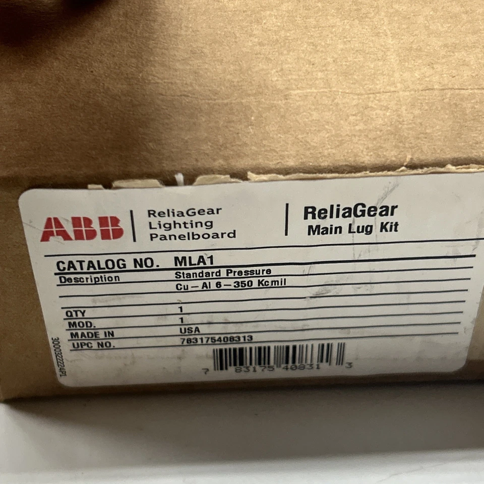 Комплект стандартных зажимных зажимов давления GE MLA1 Cu-Al 6-350 кК мил - Изображение 4 из 4