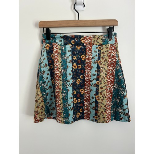 IZ Amy Byer Girls Corduroy Floral Skirt L (14) - Picture 4 of 5