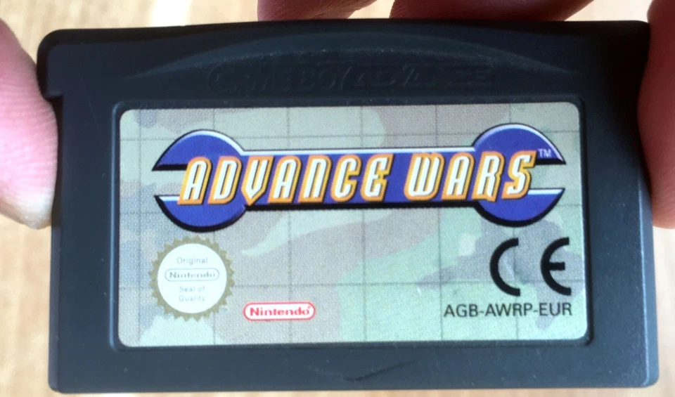 ADVANCE WARS 1 - CARTOUCHE 100% ORIGINALE GAMEBOY ADVANCE GBA PAL EURO Cartridge - Photo 1/3