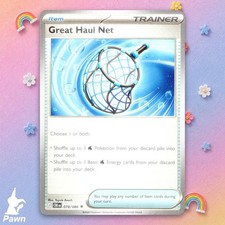 Great Haul Net 78/86 Chaos Rising Uncommon Pokemon TCG Card NM Art Toyste Beach
