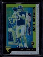 2021 Panini Chronicles Draft Picks Flux Base Silver #240 Mac Jones Alabama