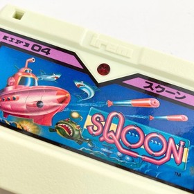 Sqoon Famicom FC KIF-04 Irem LED Cart Box Manual Tray Tested NTSC-J Japan used
