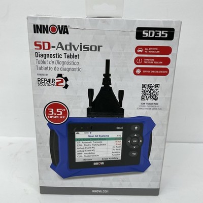 INNOVA SD35 OBD2 Diagnostic Code Scan Tool Live Data ABS SRS Engine BRAND NEW 