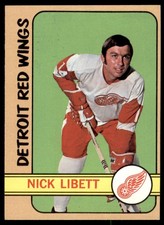 1972-73 Topps Nick Libett Detroit Red Wings #67 EXMT-NM