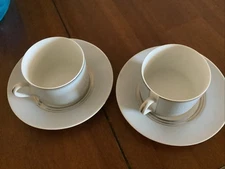 Pair Of philippe deshoulieres Cups/Saucers